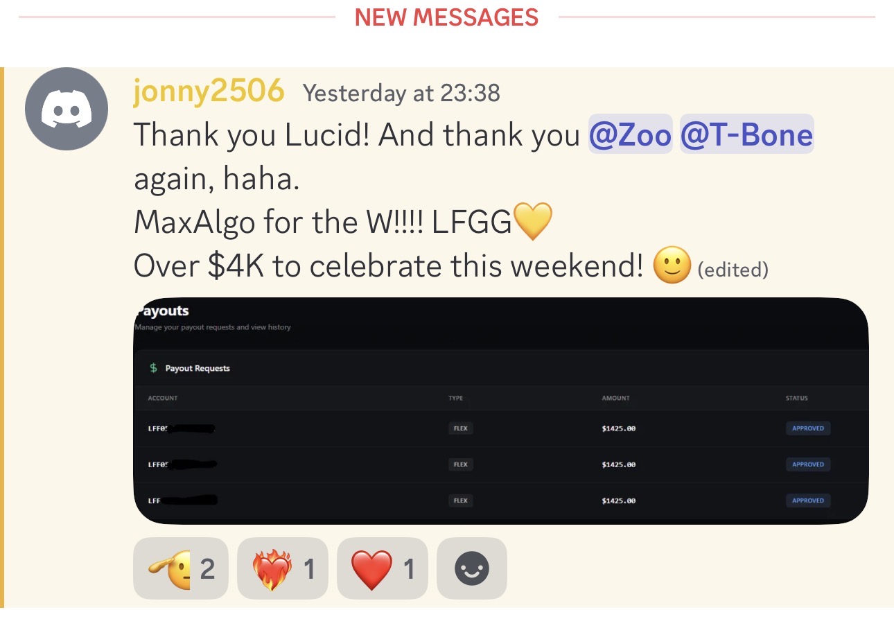 jonny2506 · Lucid Trading